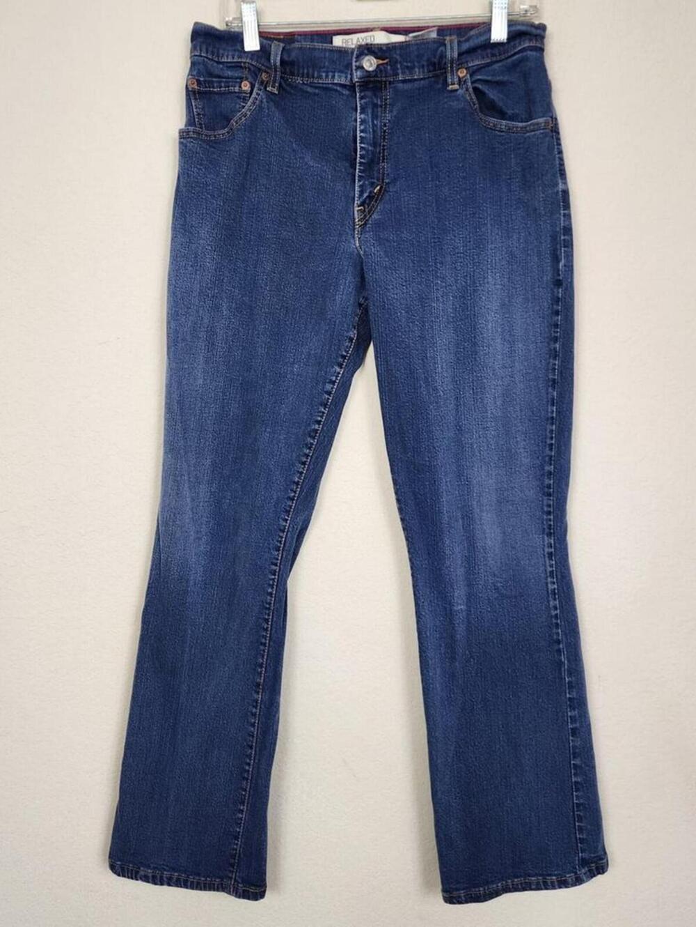 Levi's 12M Denim Bootcut Blue Jeans